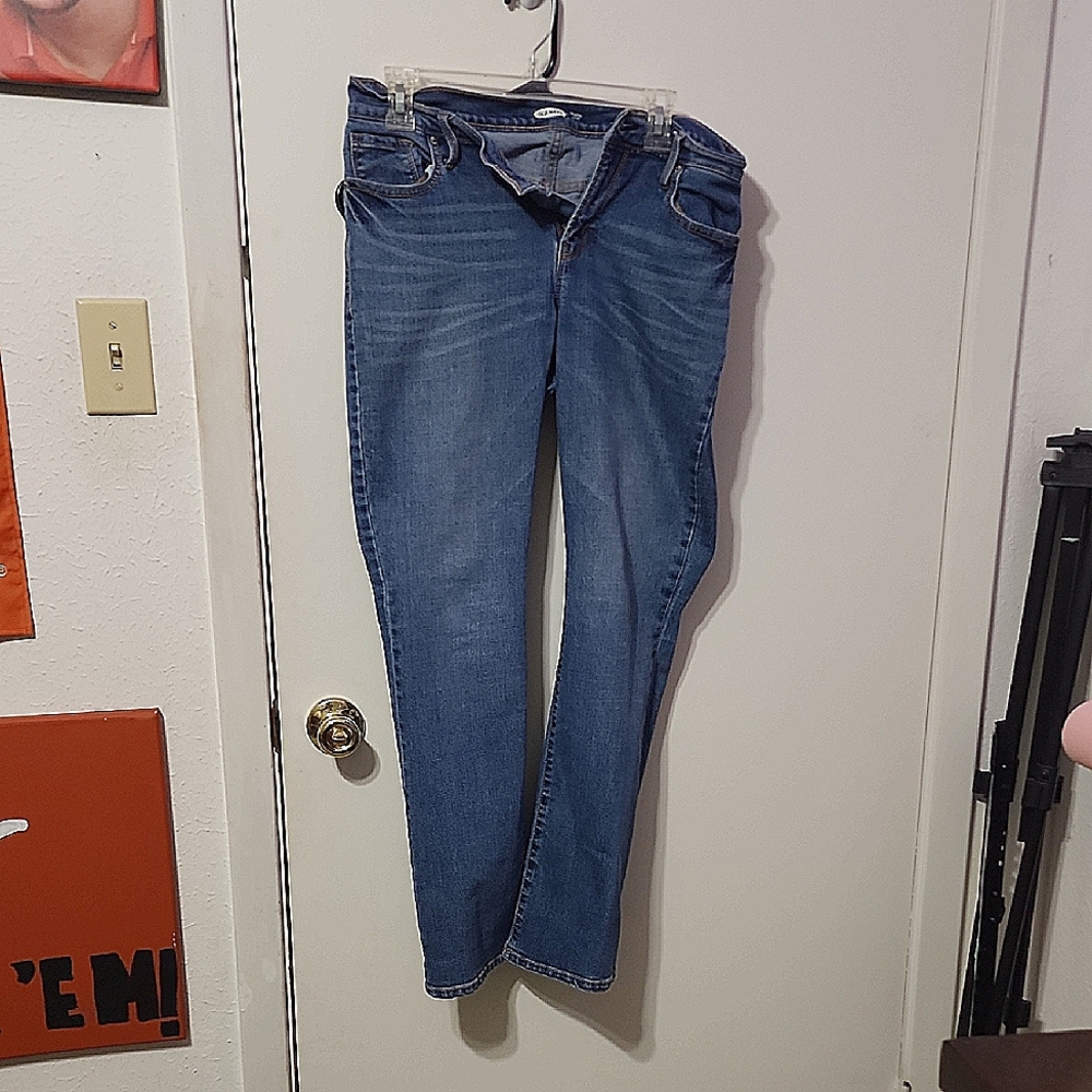 Old Navy Blue Skinny Jeans Classic Style
